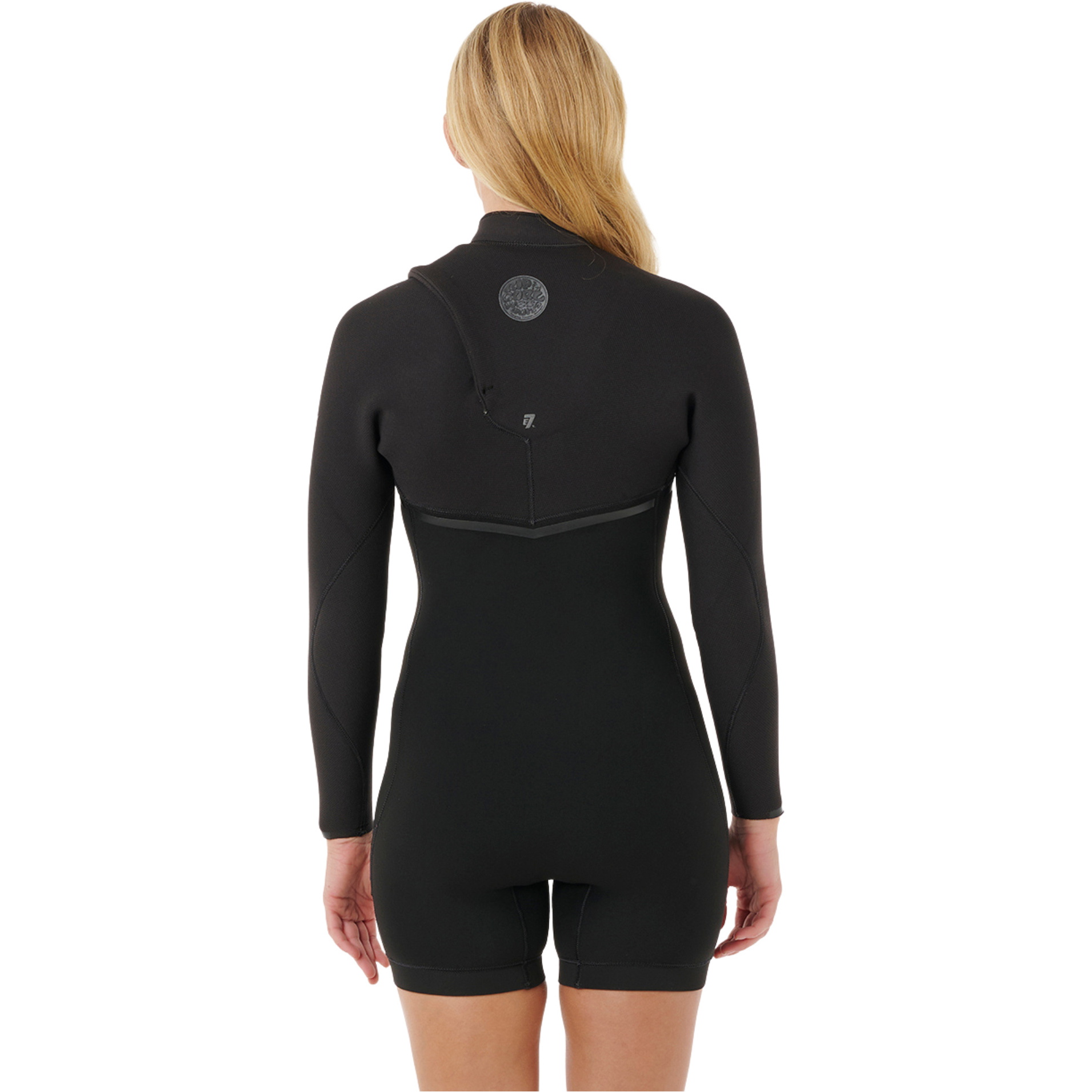 2026 Rip Curl Mulheres E-Bomb 2/ 2mm Zip Free Macacão De Manga Longa De Primavera 149WSP - Black